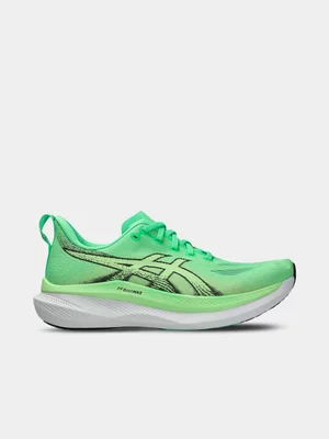Asics Mens Glideride Max 2 Ekiden Green/White Running Shoes 