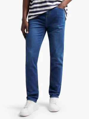 Exact Men's Mid Wash Skinny Jeans