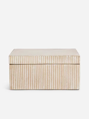 Jet Home White Wash Jewel Box Small