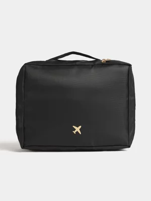 Colours Limited Black Travel Shower Toiletetry Bag