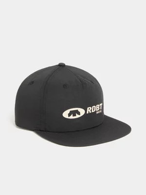 Redbat Unisex Branded Nylon Black Cap