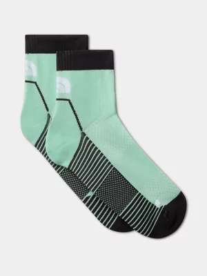 The North Face Green Trail Run Quarter Socks