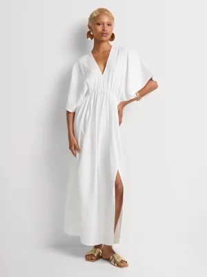 Elasticated Waist Maxi Dress