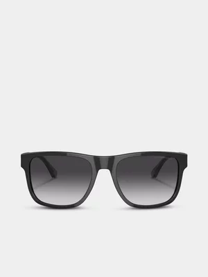 Emporio Armani Black 56 Sunglasses