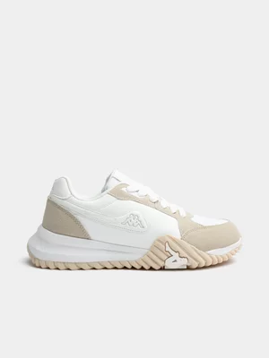 Women's Kappa Logo Rouse Neutral/White Sneaker