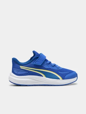 Kids Puma Skyrocket 2 AC Blue/White Sneaker