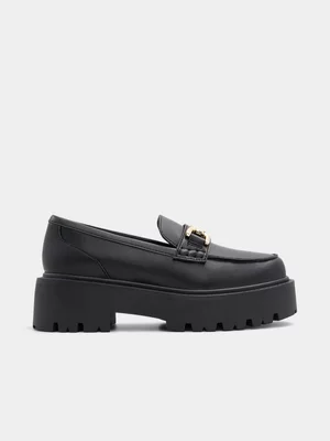 Women's Aldo ONEAMETH Black Loafers