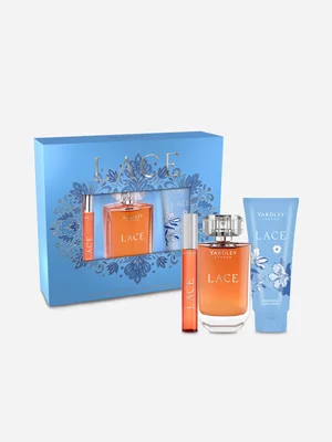 Yardley Lace Eau De Toilette and Hand Cream Gift Set
