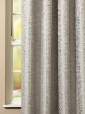 Solitude Jacquard Taped Curtain