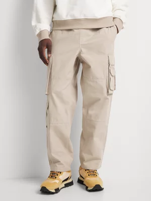 Markham Men's Relaxed Utility Stone Cargo Pants