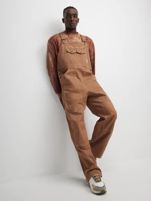 Socioculture Men's Brown Workwear Dungaree