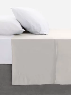 Volpes Nude Brushed Cotton Flat Sheet