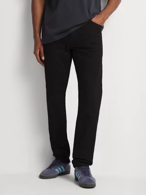 Relay Jeans Men's Sustainable Straight Leg Black Denim