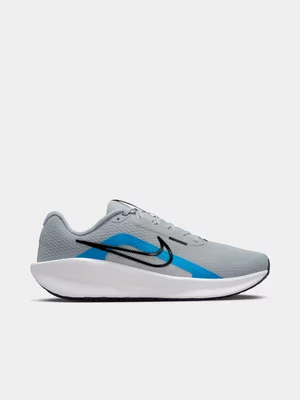 Nike Mens Downshifter 13 Grey/Blue Running Shoes 