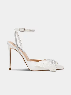 Women's Steve Madden Ivory Vincentia Heels
