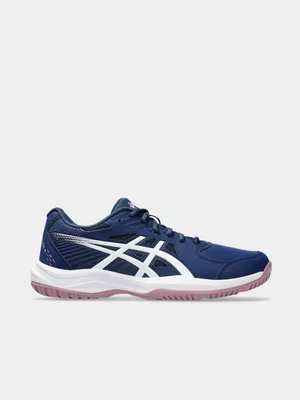 ASICS Womens Court Slide 4 Blue/White Court Shoes