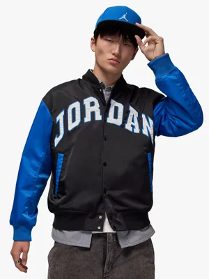 Jordan Men's Brooklyn University Varsity Black Jacket