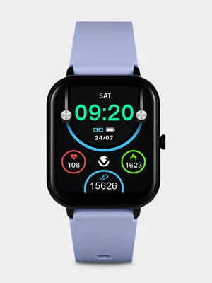Volkano Chroma Series Ultramarine Silicone Smart Watch