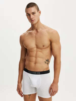 Men's Cotton On White Bamboo Trunks