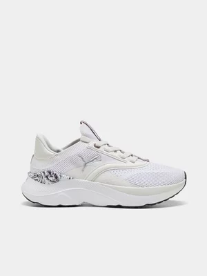 Womens Puma Softride Mayve Mystic Grey/Lilac Sneaker