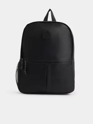 Jet Men's Black Core Front Zip Backpack 