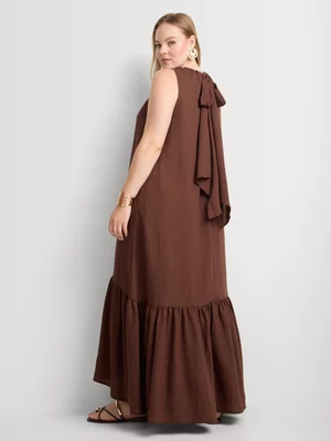 Halterneck Trapeze Dress 