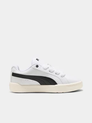 Mens Puma Park Lifestyle Easy White/Black Sneaker