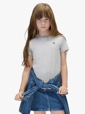 Kids Calvin Klein Grey & Black 2-Pack Logo T-Shirt