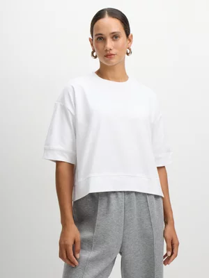 Exact Women's White Boxy Top
