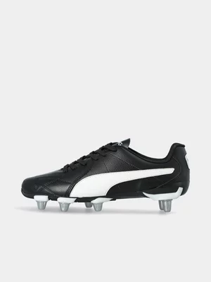 Puma Mens King Hero 8 Stud Black Rugby Boots