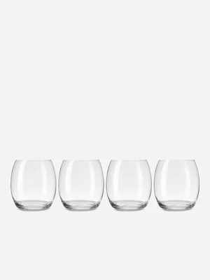 Guesthouse New Tumbler Crystal Glasses Pack  400ml