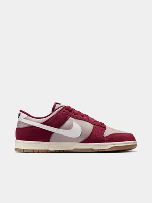 Nike Men's Dunk Low Retro SE Grey/Red Sneaker