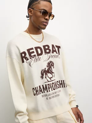 Redbat Men's Ecru Knit Top