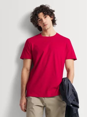 Markham Men's Crewneck Midweight Essential Ruby T- Shirt