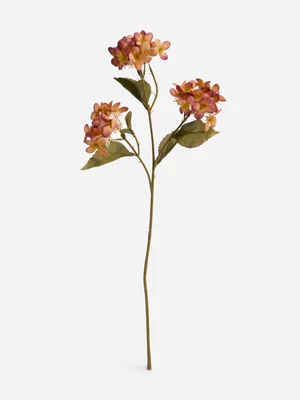 Jet Home Orange Silk Flower Spray