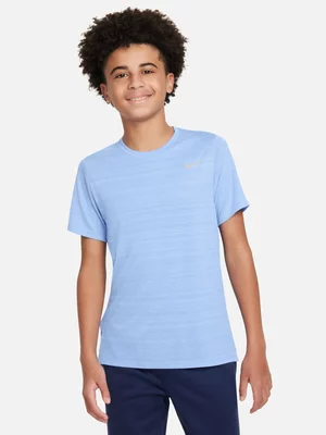 Nike Boys Dri-Fit Miler Blue Tint Tee
