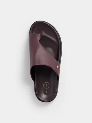Moulded Toe Post Slip On Sandals