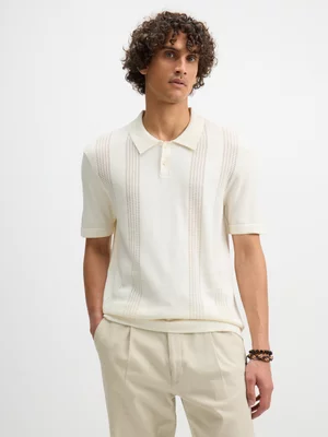 Exact Men's White Knitwear Golfer 