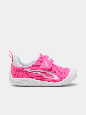 Toddlers Puma Kitten Pink/White Sneaker