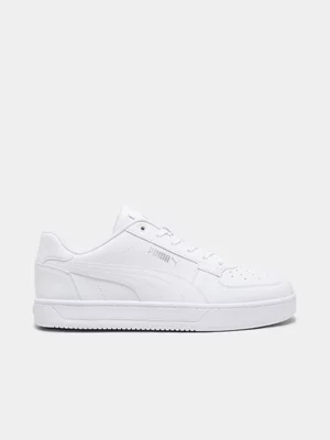 Men's Puma Caven 2.0 White/Silver Sneaker