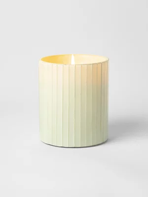 Mosaic Votive Candle Holder White 