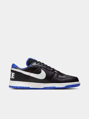 Nike Mens Big Low Black/Blue Sneakers 