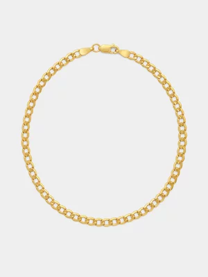 Yellow Gold Curb Bracelet