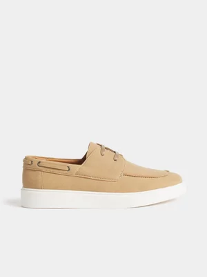 Markham Men's Boat Beige Shoe