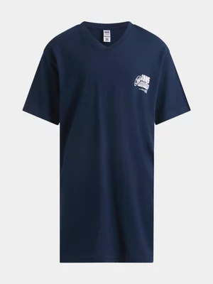Jet Teen Girls Navy Graphic T-Shirt Dress