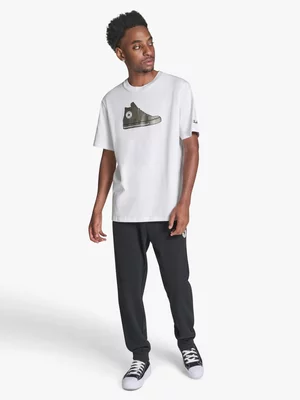 Converse Men's Matte Chuck Taylor White T-shirt