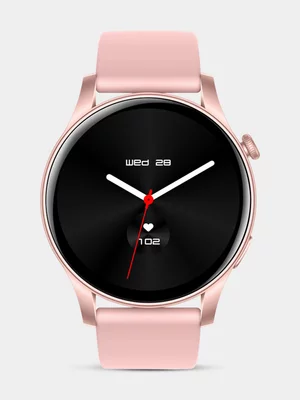 Colmi V73 Pink Silicone Smart Watch