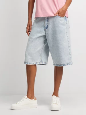 Exact Women's Light Wash Denim Bermuda Shorts