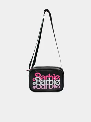 Barbie Black PU Sling Bag