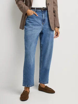FF Denim High Waist Mom Jeans